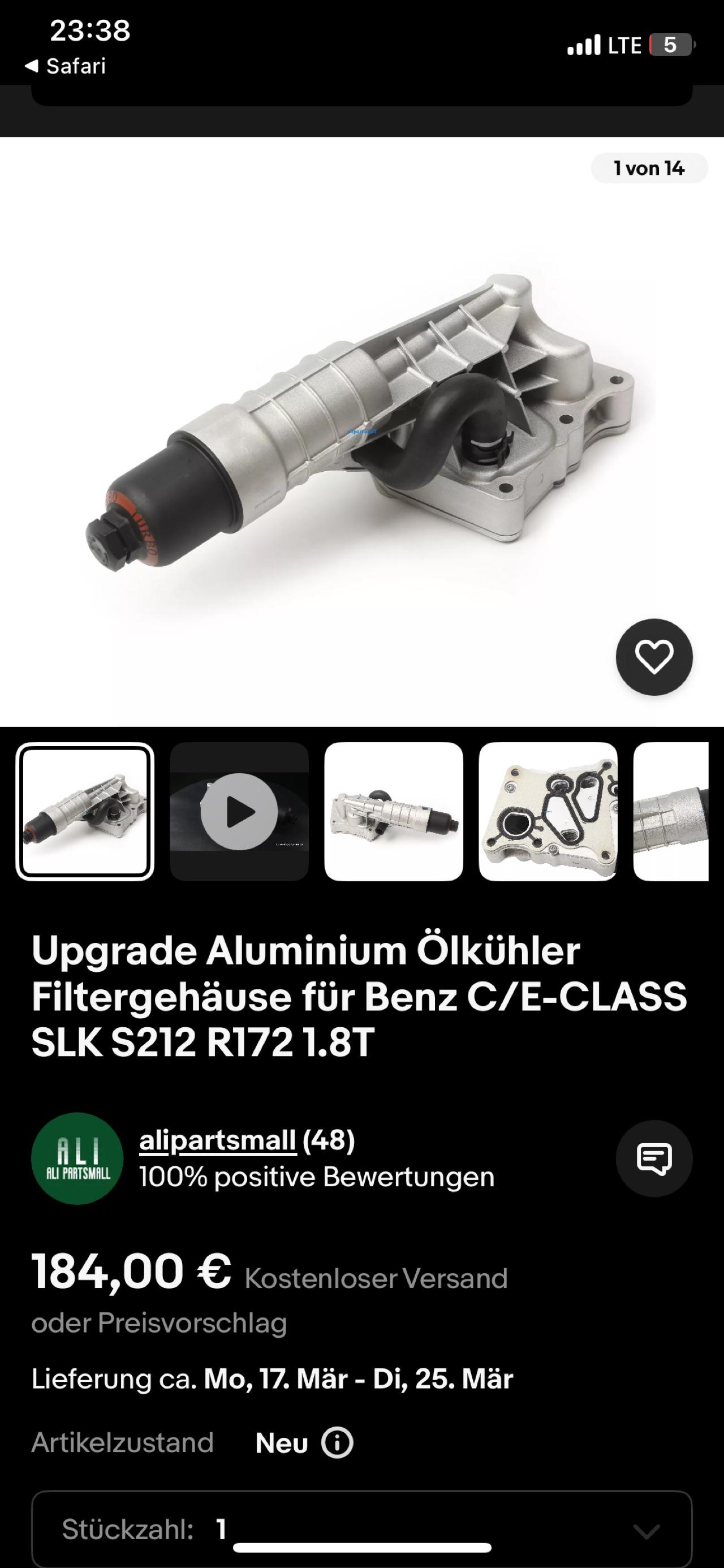 Ölfiltergehäuse komplett tauschen, oder doch nur die Dichtung