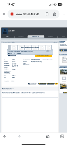 Fahrzeugdaten