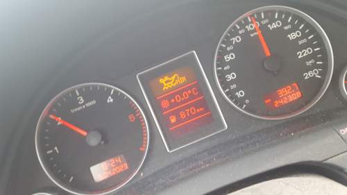 Zu wenig Öl