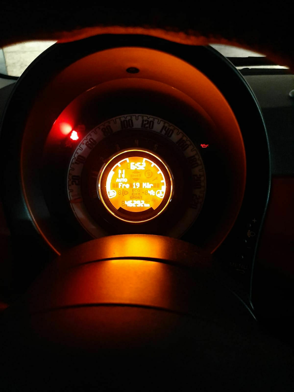 Ölstand Fiat 500