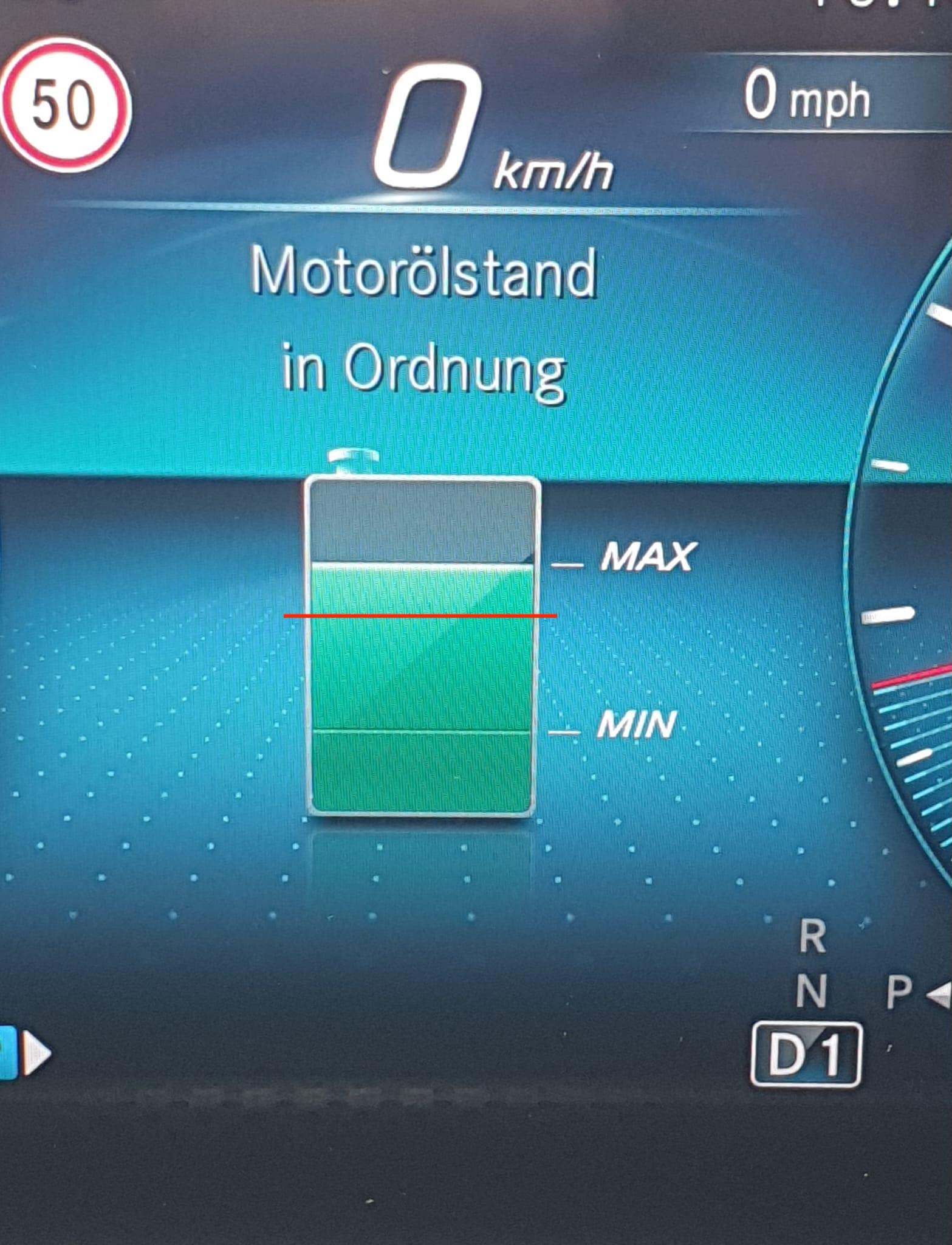 Ölstand nach Wartung – ist eine minimale Überfüllung kritisch?