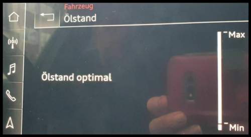 Ölstandsanzeige