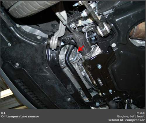 Öltemperatursensor M156