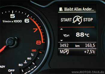 Öl 88° nach 10,7 km