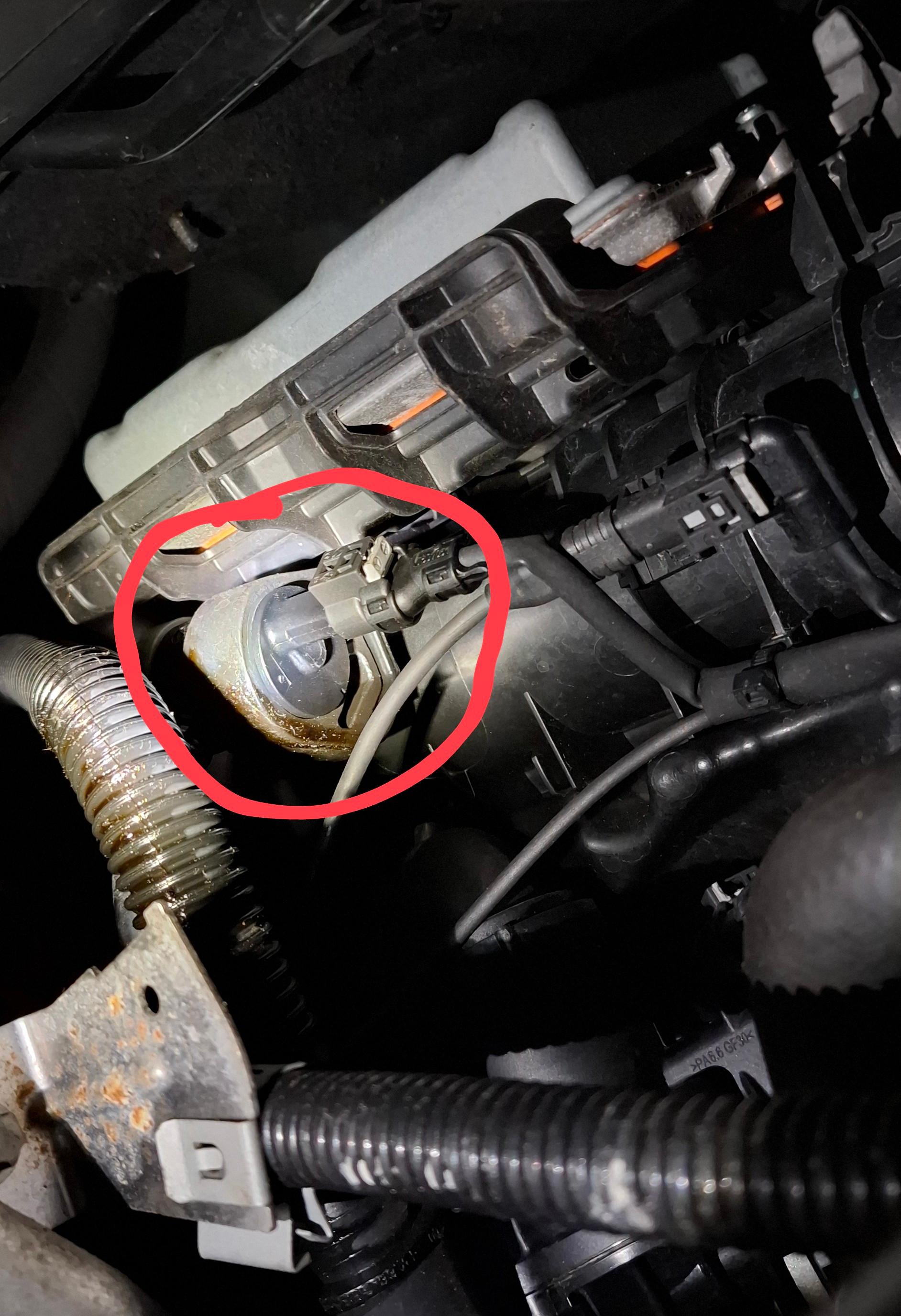 Ölundichtigkeit am M274 Motor welches Bauteil ist das?