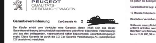 Garantie