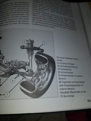 Vorderachse W211