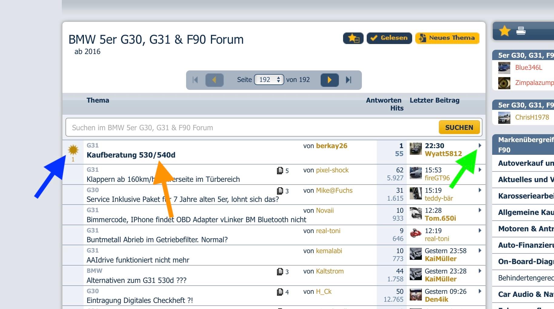 OFF TOPIC - Immer zum letzten Beitrag springen (Desktop Version des Forums)