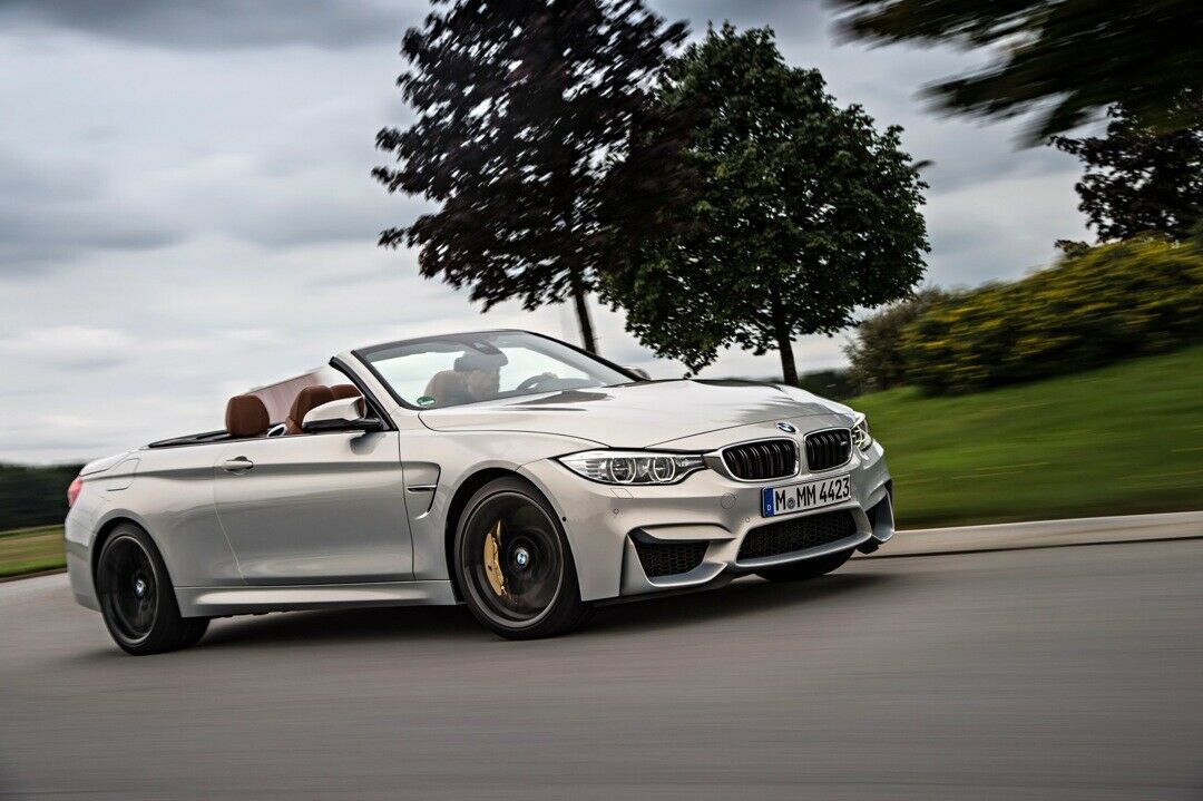 1.865 Kilogramm (mit Doppelkupplungsgetriebe) und 431 PS: BMW bringt die Cabrio-Version des M4