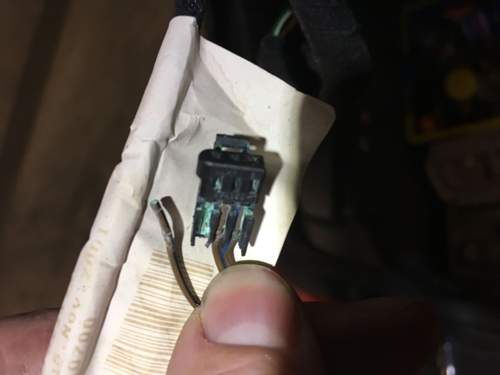 Stecker Mikroschalter Heckklappe