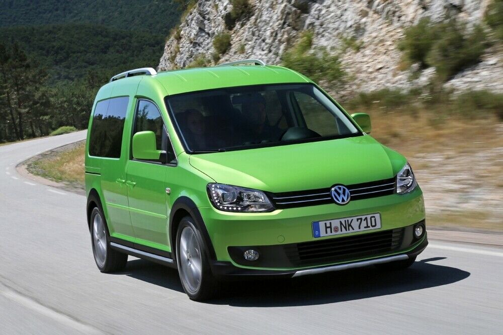 VW Cross Caddy: Ab sofort im Handel, optional mit Allradantrieb.