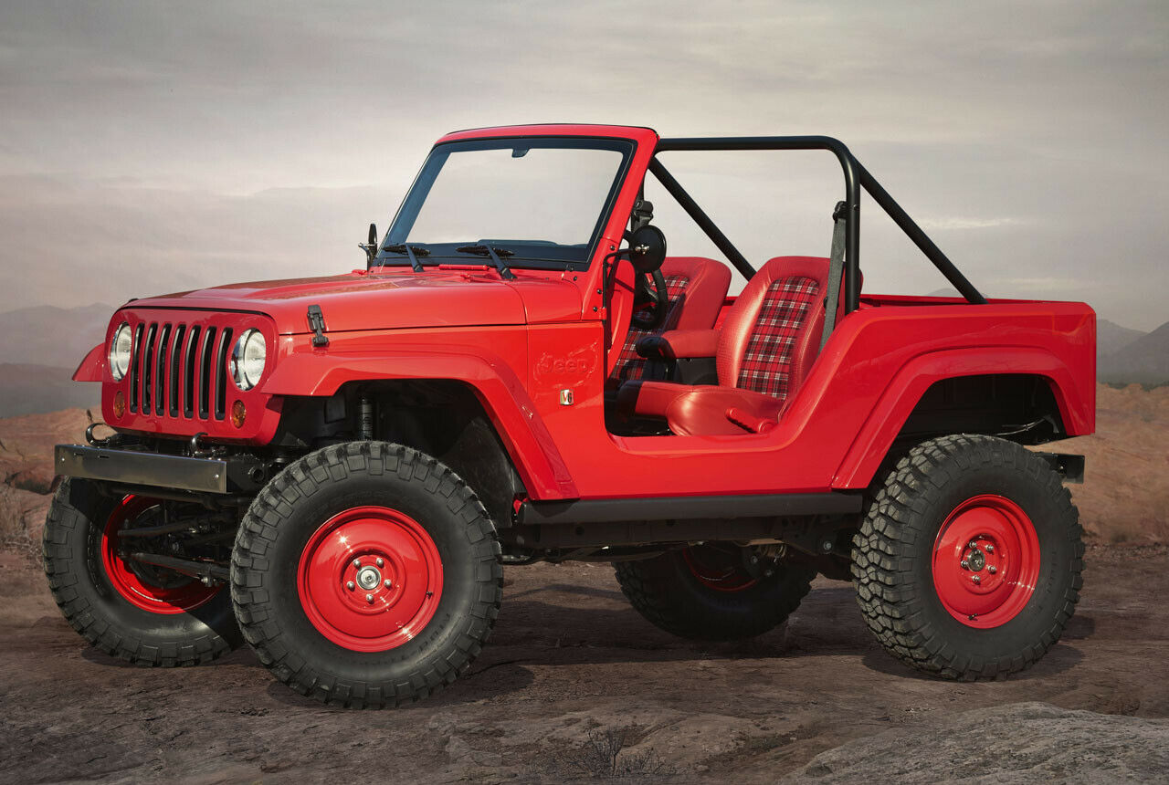 Jeep mit Abkürzung: 66 Zentimeter wurden dem Shortcut in der Länge genommen