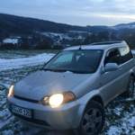 Der Honda HRV 4x4 ist handlich und leicht