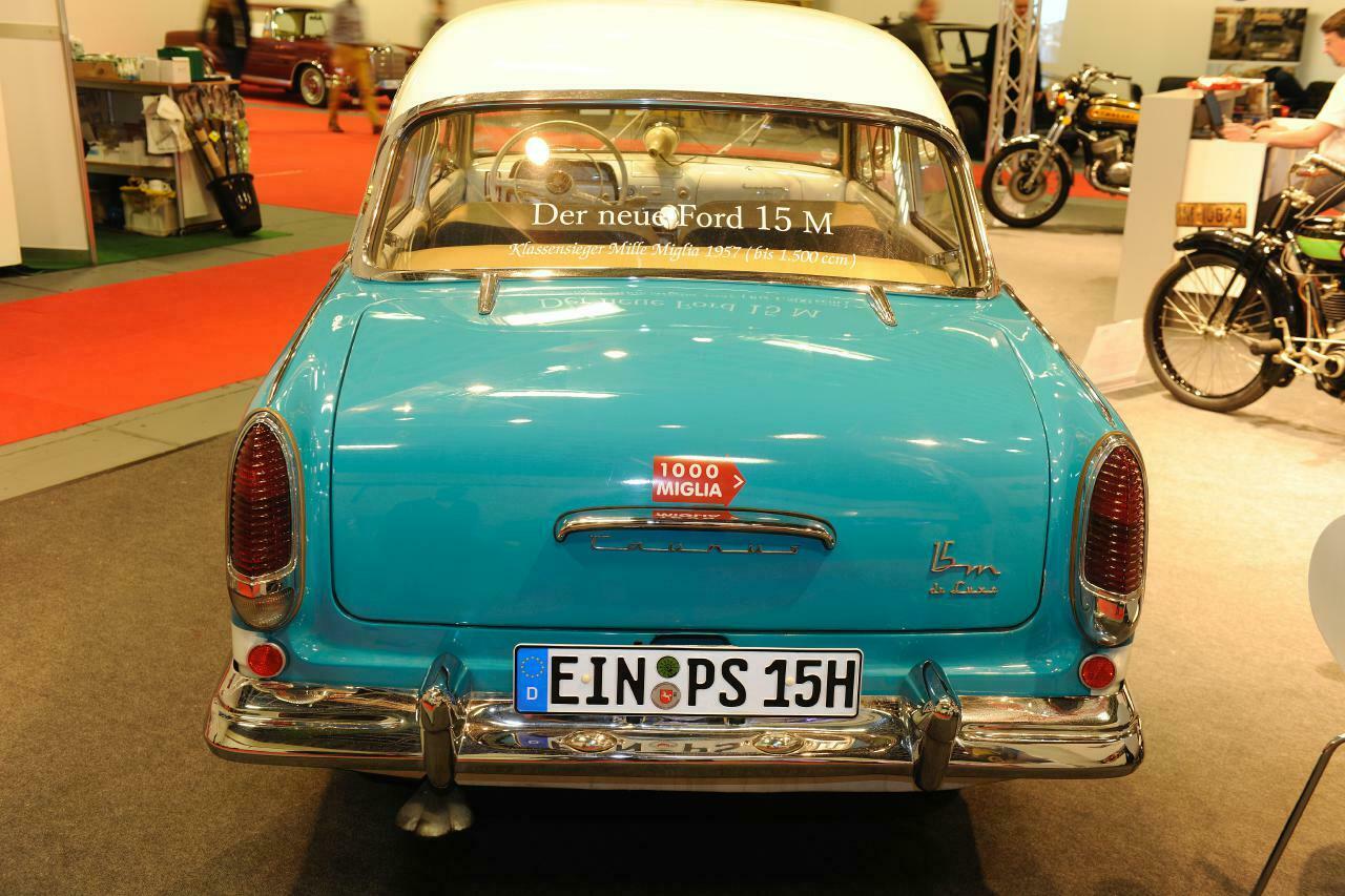 Ford 15 M de Luxe: 55 PS reichten 1957 für den Klassensieg bei der Mille Miglia