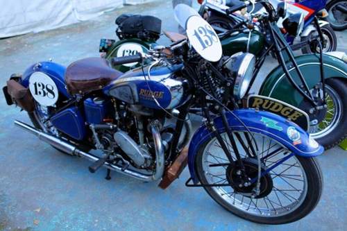 Die Rudge Ulster 500cc von 1939 erreicht das Ziel nicht: Totalschaden