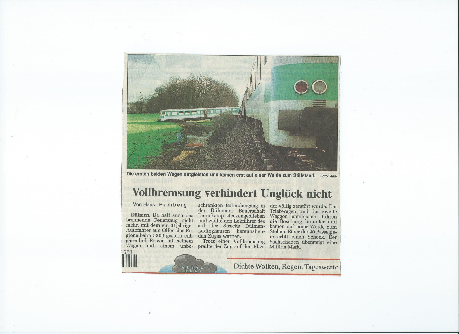 Oldtimer - Aktuelle Unfälle