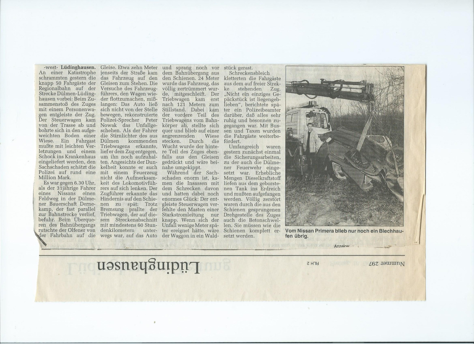 Oldtimer - Aktuelle Unfälle