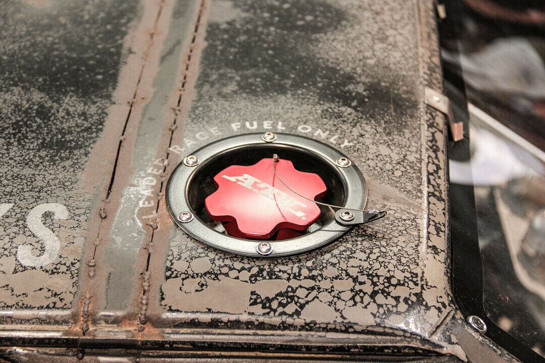 Tankdeckel im Frankenstein-Dach