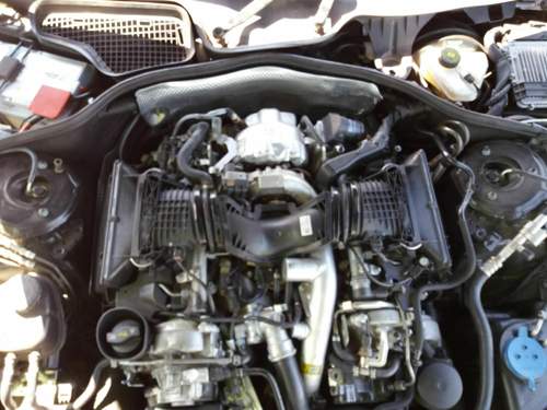Motor OM642 im W221