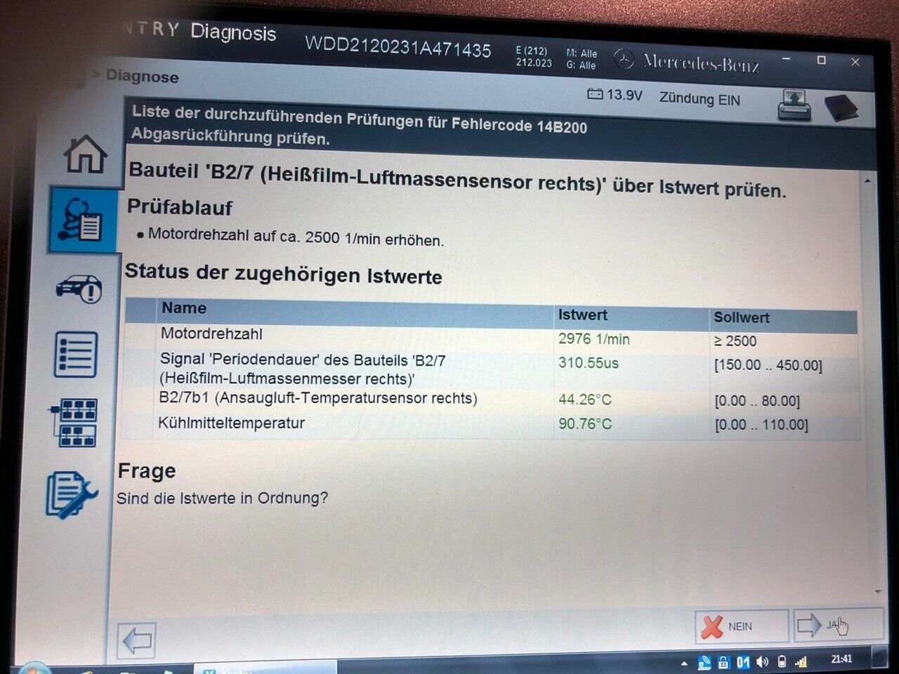 OM642LS LMM defekt?