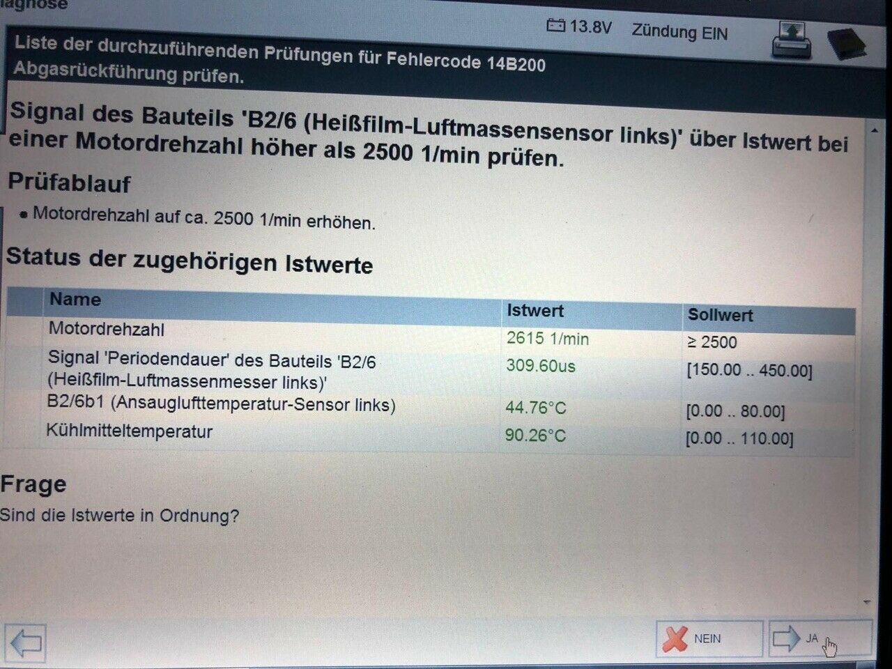 OM642LS LMM defekt?