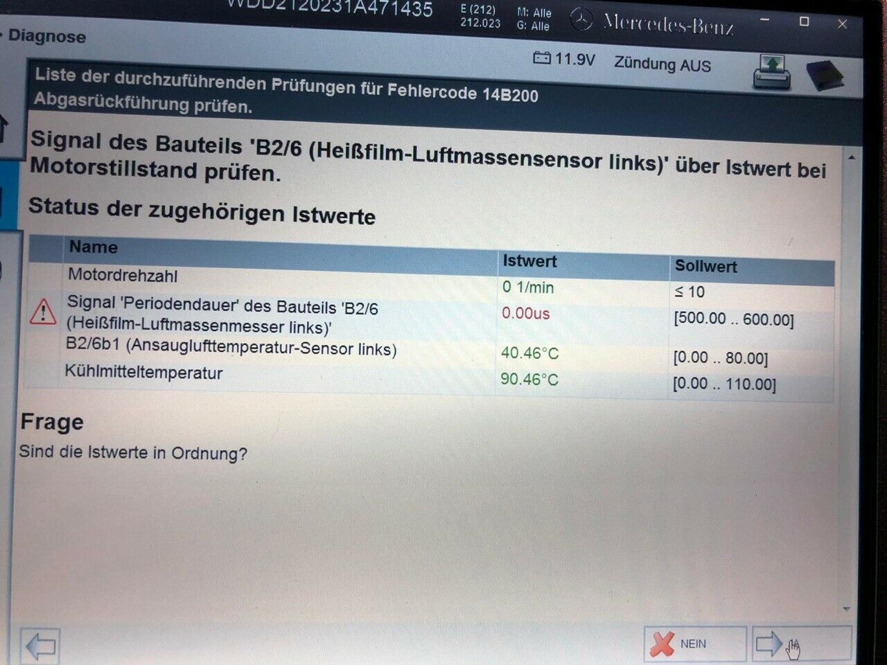 OM642LS LMM defekt?