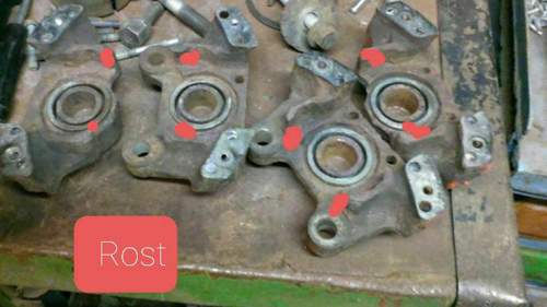 Bremssattel zerlegt