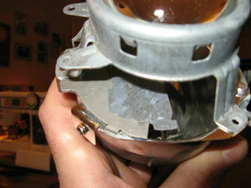 Umschaltblende Asymmetrisch auf Sym.