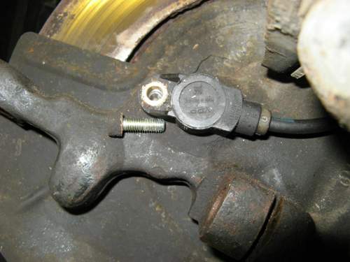 ABS Sensor Fixierung