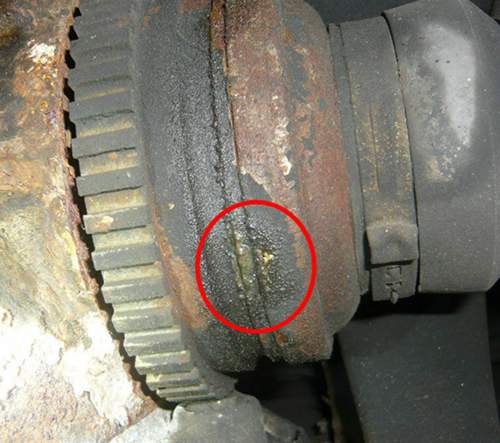 Undichter Deckel