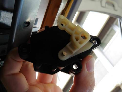 Lüftungsklappenmotor Modifikation