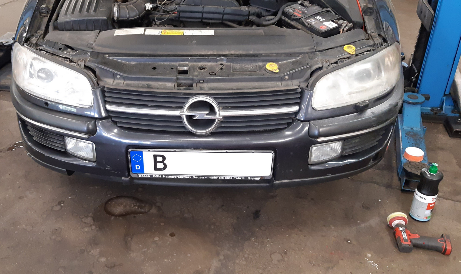 Omega B - Facelift - Scheinwerfer vergilbt. Ersetzen oder aufarbeiten?