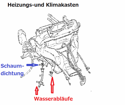 Heizungskuehler-ablauf