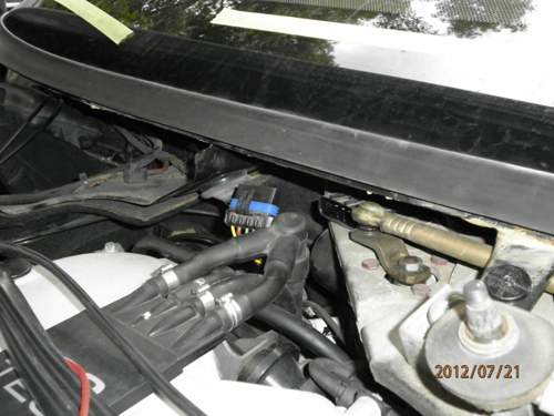 Stecker Wischermotor