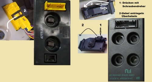 Stecker-mid-tid-entriegeln