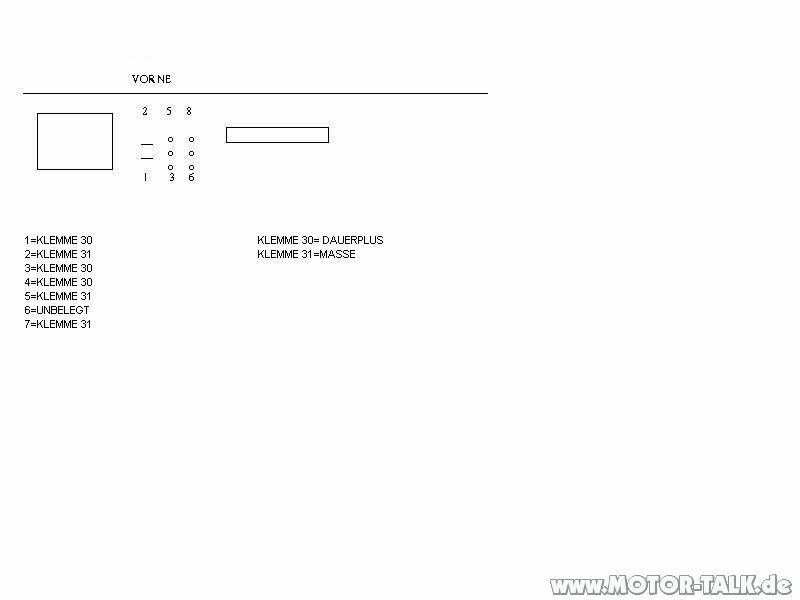 Omega B - Probleme beim nachträglichen anschließen vom Memory Sitz
