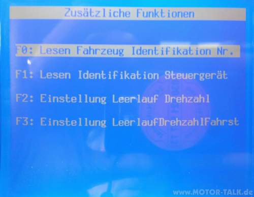 Tech 2 Menue LL DR