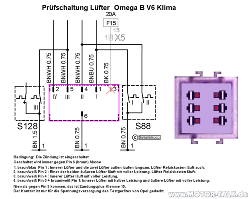 Pruefstecker-luefter-omega-b-v6-klima