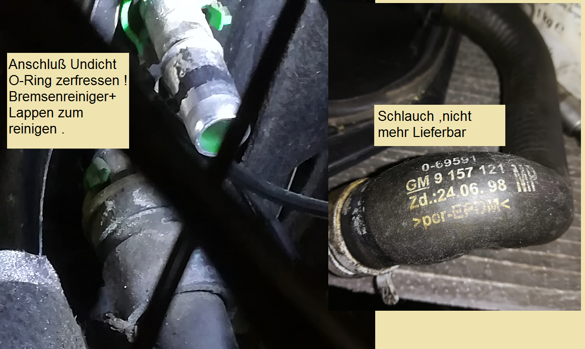 Omega B - WT-Patentverbinder - Sicherungsring lässt sich nicht bewegen