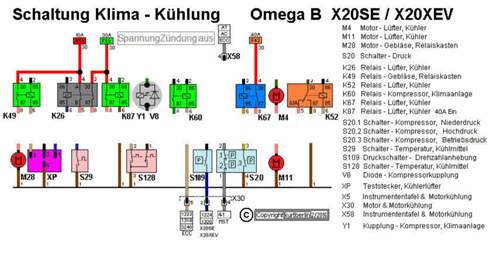 Teile X20XEV Kühlung