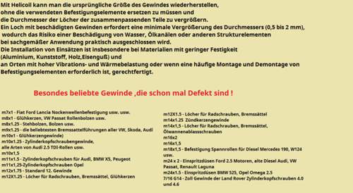 Helicoil-2-gewinde-anwendung
