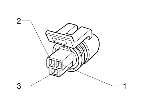 ASTRA G Klimasensor Stecker