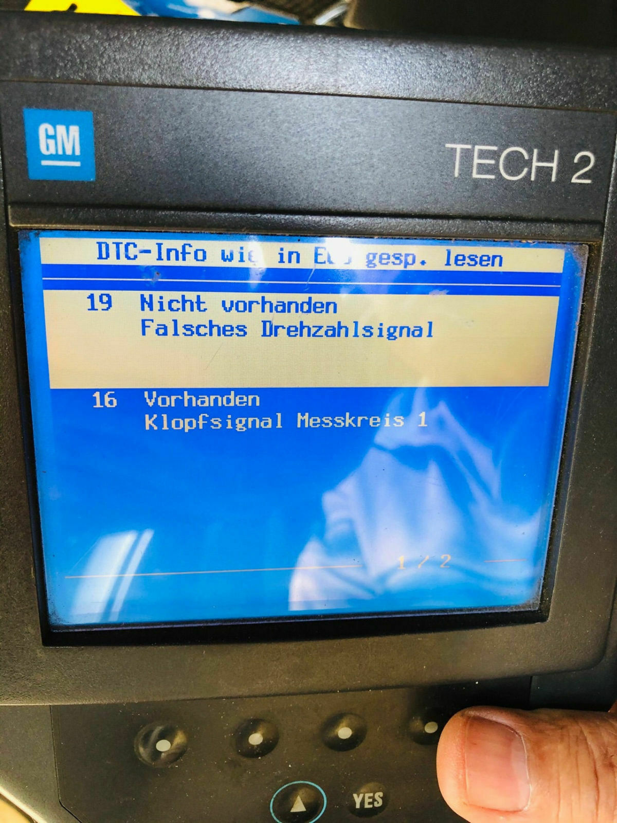 Omega B - X25XE - Losen Schlauch im Motorraum gefunden?