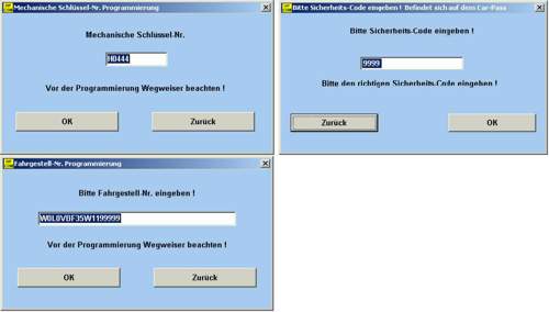 Transponder Programmierung