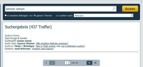 Xenon-suche