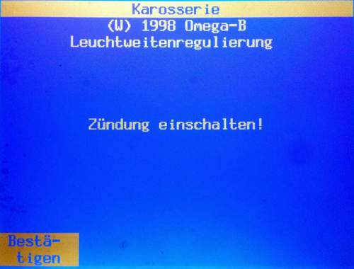 Tech II OBD Diagnose ALWR System