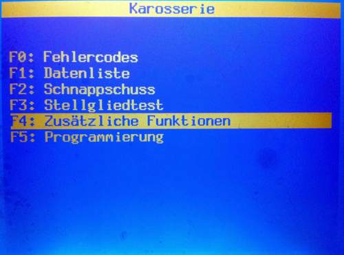 Tech II OBD Diagnose ALWR System