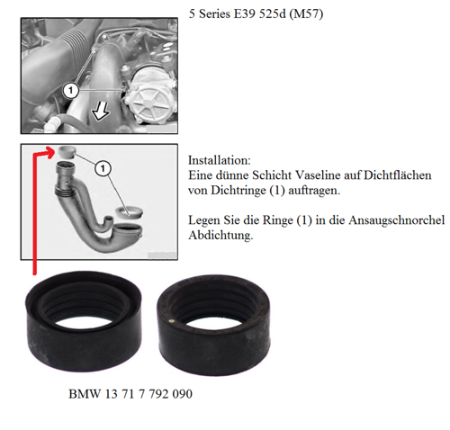 Bmw-dichtung-turbo