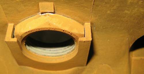 Thermoschalter, Messingmutter im Kühler