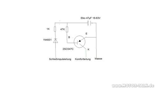 Komfortmodul-schaltplan